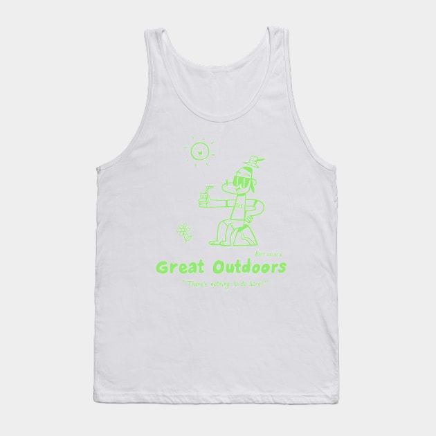 Great Outdoors Tank Top by Freaking Creatures